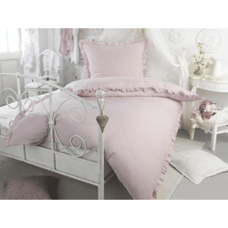 MF Bettwäsche 2tlg. - pure romantic - Samtrose