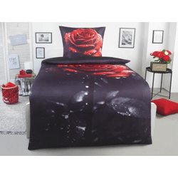 MF Bettwäsche Fotodruck 2tlg. beau reve - Rose-Wende