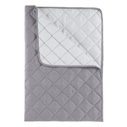 MF Sommer-Leicht-Bett 135x200 cm - grau/silber