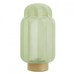 Light & Living table lamp Thisio on battery light green 26.5 cm