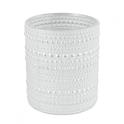 Countryfield tea light holder Nelle M white 10 cm