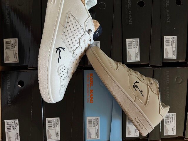 Karl Kani 89 PRM - Beige/Black | White/Sand/Total Eclipse Sneaker, Restposten