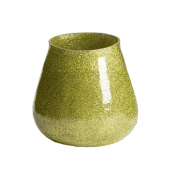 Light & Living Teelichthalter Legoli, glitzernd, hellgrün, 9 cm