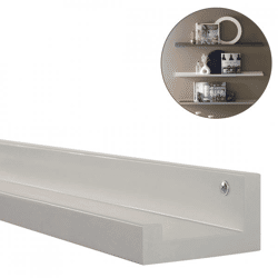 WOOOD Wandregal Studio Nebel 120 cm
