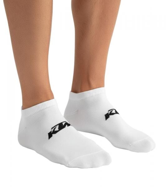 3 Paar KTM Sportsocken Sneaker-Socken mit Logo Baumwoll-Str&uuml;mpfe Oeko-Tex 100 Zertifiziert KTM/1/SLCX3/BL Wei&szlig;