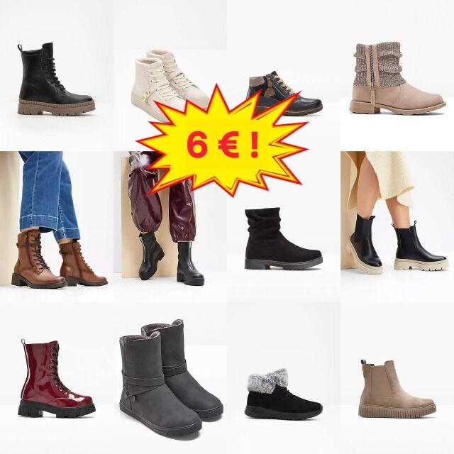 Ab 6,00 €/Paar Stock Schuhe Mix Winter/Herbst, Kategorie A, Größen 36–42, ab 20 Paar, Ware auf Lager in Deutschland