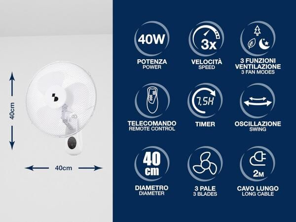 BEPER P206VEN600 Wandventilator