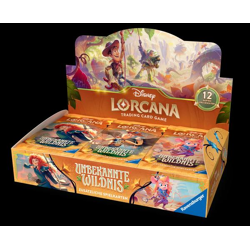 Disney Lorcana: Set 12 - Unbekannte Wildnis - Display mit 24 Booster Packs (Deutsch) - Trading Cards