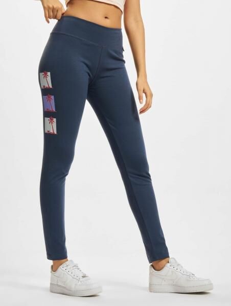 l&auml;ssige Just Rhyse Damen Hose Stretch Blau
