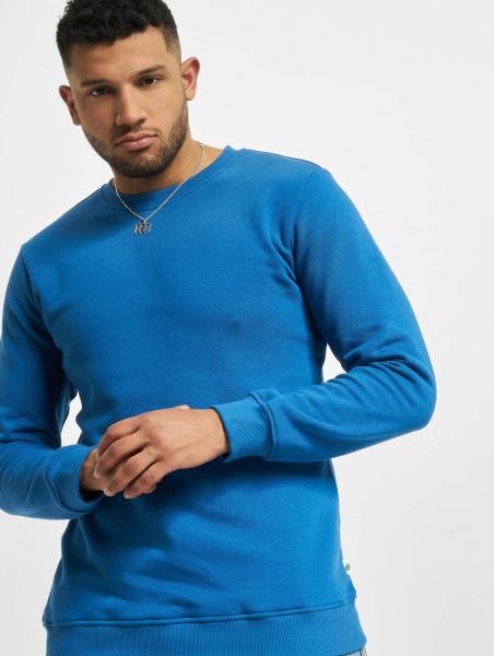 l&auml;ssiges Urban Classics Herren Sweatshirt Fleece 300 g/m&sup2; Blau