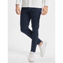 Modern 2Y Premium Men's Skinny-Fit Stretch Jeans with Zipper, Cotton, Blue