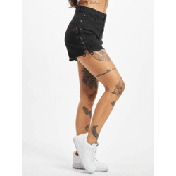 bequeme Urban Classics Damen Shorts mit Baumwolle Schwarz