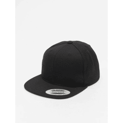 coole Checked Flanell Unisex Cap 382 g/m² Schwarz