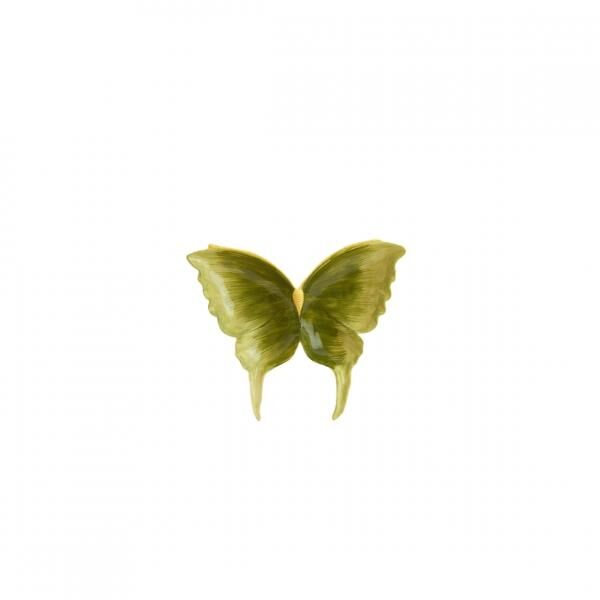 Light & Living Schale Schmetterling grün 27,5 cm