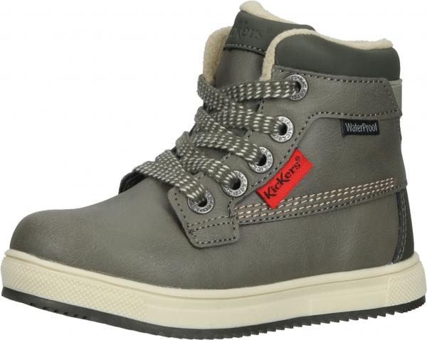Vielseitige Kickers Stiefelette Schn&uuml;rschuhe f&uuml;r Jungen 736803-30 20 Gr&uuml;n