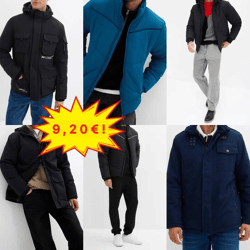 ab 9,20 €/Stk. Stock Herrenjacken mit Kapuze Kategorie A, aus deutschen Katalogen, neue Ware