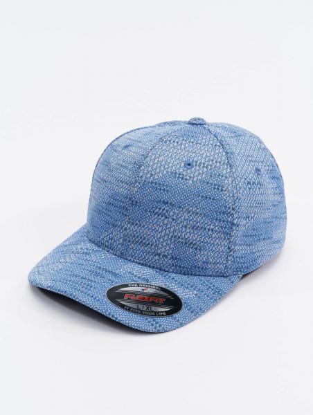 coole Flexfit Unisex Cap gesteppt Blau