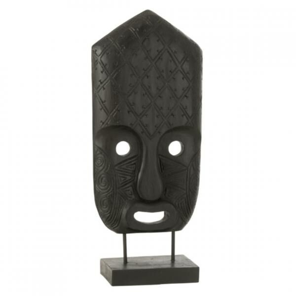 J-Line Bildrahmen aus Holz, schwarz, 60 cm