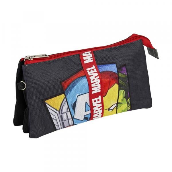 Marvel Avengers - Schlamperm&auml;ppchen mit 3 F&auml;chern