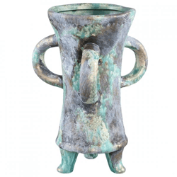 PTMD Vase Ayaz türkis 25,5 cm