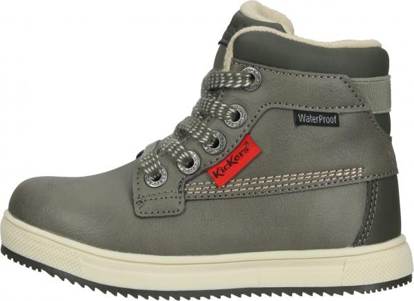 Vielseitige Kickers Stiefelette Schn&uuml;rschuhe f&uuml;r Jungen 736803-30 20 Gr&uuml;n