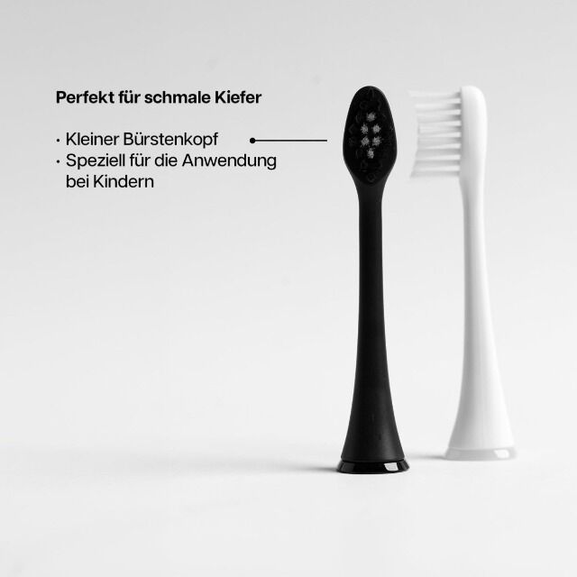 Zahnheld Bürstenköpfe Basic Mini 3er Pack – Neuware direkt vom Hersteller – kompatibel Gero 2 – 1A-Ware