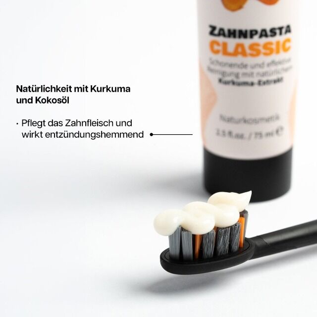 Zahnheld Zahnpasta – Classic, Mint, Minerals – 75ml – Naturkosmetik - direkt vom Hersteller – 1A-Ware, Neuware, OVP
