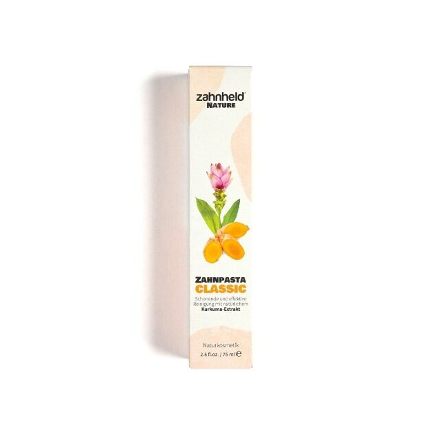 Zahnheld Zahnpasta – Classic, Mint, Minerals – 75ml – Naturkosmetik - direkt vom Hersteller – 1A-Ware, Neuware, OVP