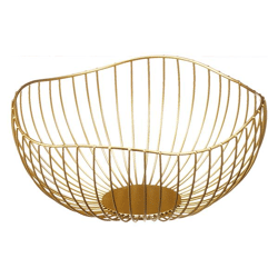 Schale wave, gold, ca. 25cmD