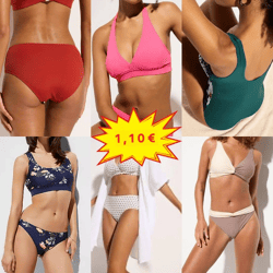 1,10 € / Stk. Mix Damen-Bademode Kategorie A, Neuware aus deutschen Katalogen, XS–XXXL, originalverpackt, ab 5000 Stk.