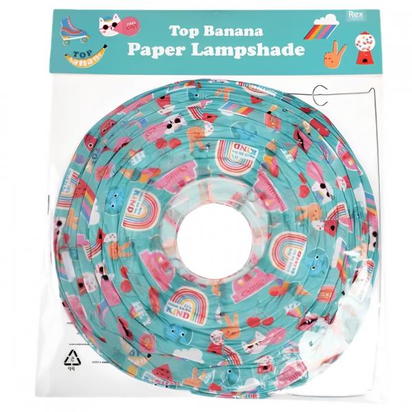 Rex London Laterne „Top Banana“ aus Papier, 40 cm