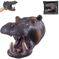 Spielzeug-Handpuppe „Nilpferd“, 18 cm
