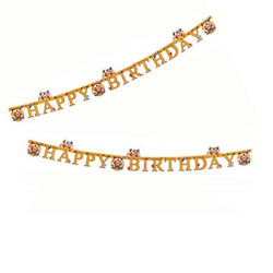 Happy BirthDay - Clown Girlande - 165cm