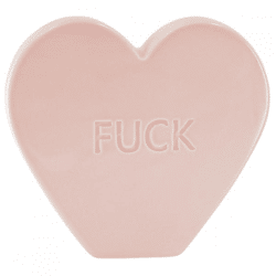 Housevitamin Skulptur Candy Heart hellrosa 19,5 cm