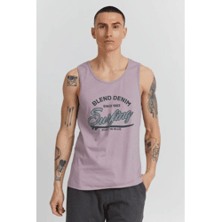klassisches BLEND BDLingo Herren Tanktop mit Rundhals Top 20714921ME-173808 Violett