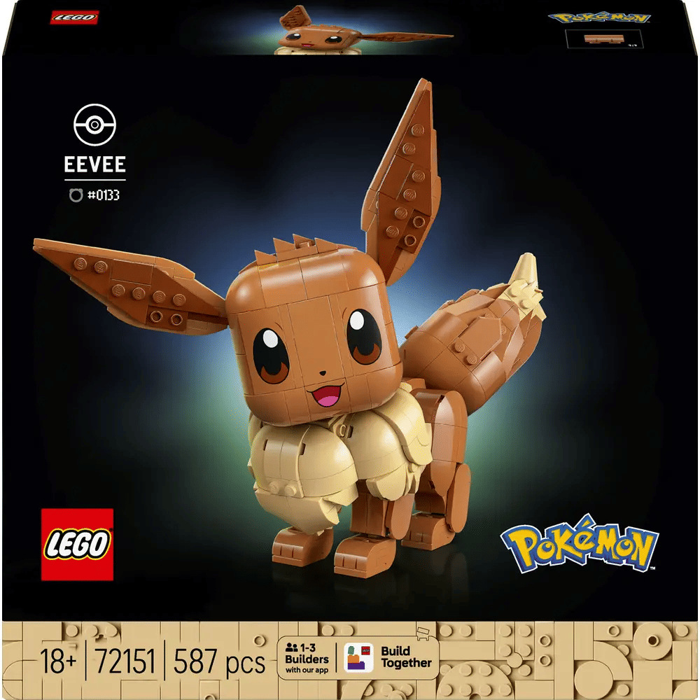 LEGO&reg; Pok&eacute;mon 72151 - Evoli (587 Teile)