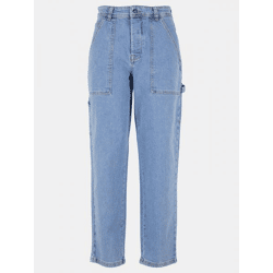 stylische Homeboy Damen Jeans mit Baumwolle Blau