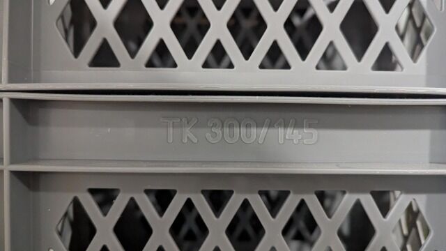 Transport-Stapelkasten TK 300/145; grau
