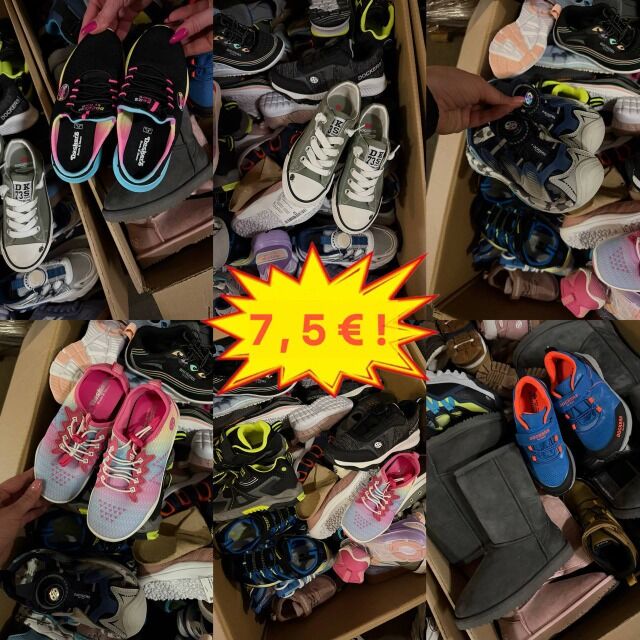 7,50 € / Paar Dockers Kinderschuhe Mix Kategorie A/Muster, neue Modelle, komplette Größenreihe, ab 20 Paar, Lager Deutschland