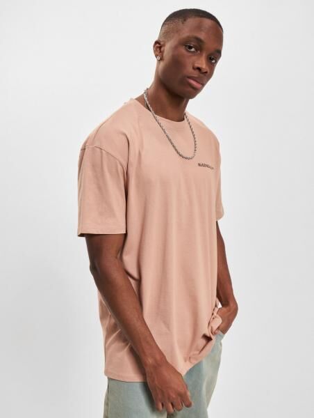 bequemes MJ Gonzales Herren T-Shirt Oversize 240 g/m&sup2; mit Baumwolle Alt-Rosa