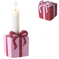 Boltze Kerzenhalter als Geschenk, 7,5 cm, 2 Stück, sortiert