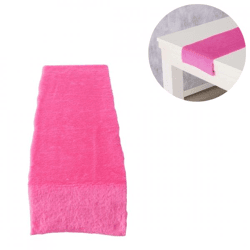Boltze Tischläufer „Furly“, rosa, 120 cm