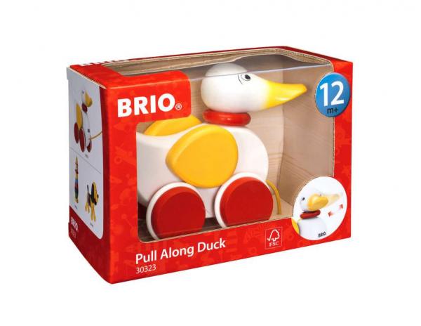 BRIO 30323 - Nachziehente wei&szlig;
