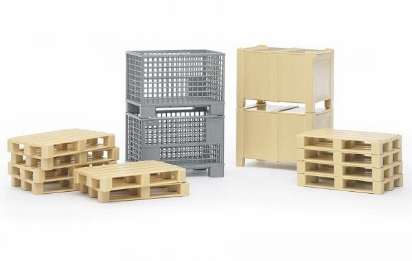 Bruder 02415 - Zubeh&ouml;r: Logistik-Set