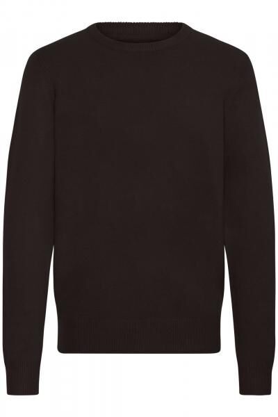klassischer CASUAL FRIDAY CFHeine Herren Grobstrickpullover mit Label-Detail Strickpullover 20505605-193911 Braun