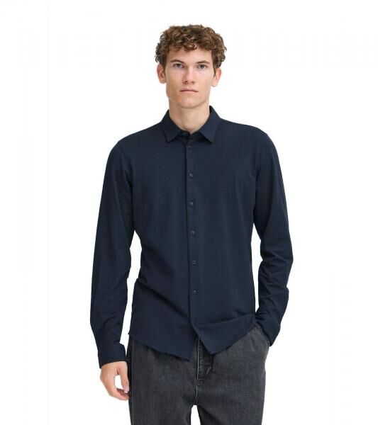 klassisches CASUAL FRIDAY CFFolke LS Herren Business-Hemd mit Knopfleiste Langarmhemd 20505638-194013 Blau