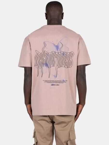 l&auml;ssiges MJ Gonzales Herren T-Shirt Oversize 240 g/m&sup2; mit Baumwolle Alt-Rosa