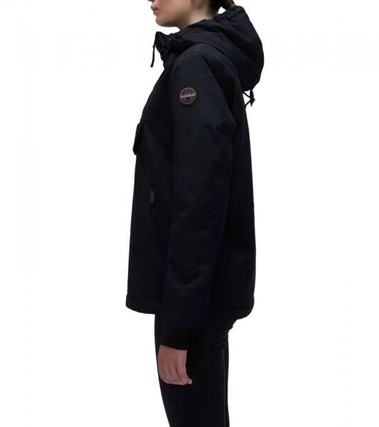 NAPAPIJRI Rainforest Damen &Uuml;bergangs-Jacke mit nachhaltiger Comfortemp-Synthetikf&uuml;llung Windbreaker Wind-Jacke NP0A4GM60411 Schwarz
