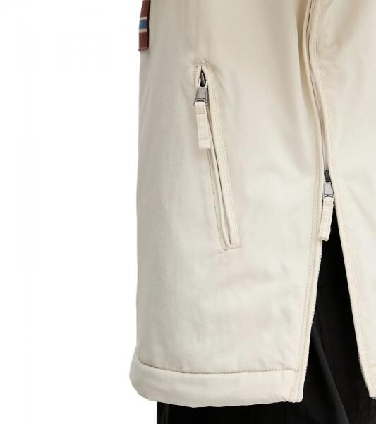 NAPAPIJRI Rainforest Damen &Uuml;bergangs-Jacke mit nachhaltiger Comfortemp-Synthetikf&uuml;llung Windbreaker Wind-Jacke NP0A4GM6N1J1 Beige