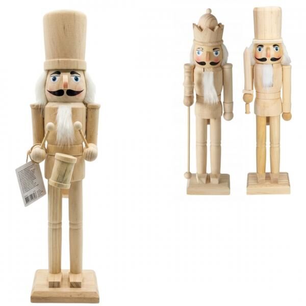 Nussknacker 38 cm, 3er-Set